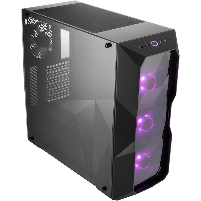 Корпус для ПК Cooler Master MasterBox TD500 Mesh ARGB, 3 вентилятори по 120 мм, загартоване скло, білий (TD500)