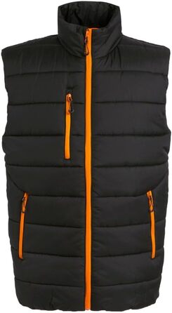 Чоловічий терможилет Regatta Professional Navigate Body Warmer, чорний/помаранчевий, розмір 3XL