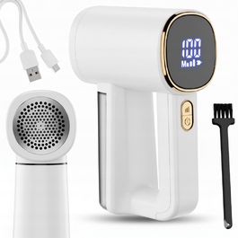 Машинка для видалення ковтунців Hikey F10, біла