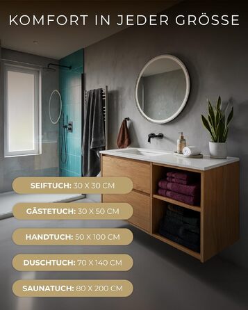 Набір махрових рушників 100% бавовна Oeko-TEX, 70x140 см, 600 г/м², поглинаючі та м'які з петлею для підвішування, зелені, 2 шт.