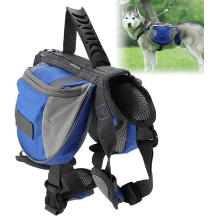 Рюкзак для собак Cyrank: зручний та безпечний для прогулянок та подорожей (L)