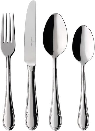 Villeroy & Boch Cutlery Sets 12-6359-9037, Metal, 24-Piece, Single