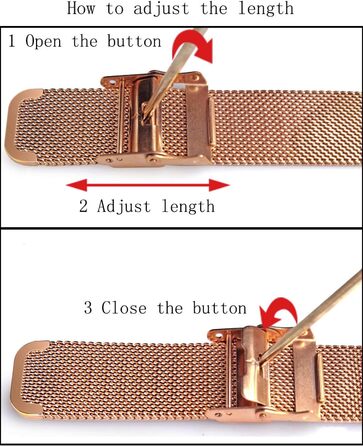 Годинник жіночий Hannah Martin кварцовий аналоговий з нержавіючої сталі, водонепроникний, ультратонкий (рожеве покриття, браслет рожевого золота)