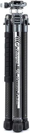 Штатив Fotopro X-Aircross 3 Lite з кульовою головкою, з вуглецевого волокна, висувний, для подорожей (сірий)