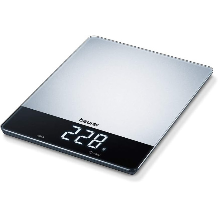 Кухонні ваги Beurer KS 34 з нержавіючої сталі, до 15 кг