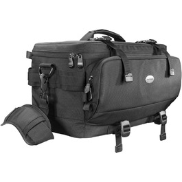 Сумка для камери Mantona New York з внутрішнім розділенням: для об'єктивів, системних та дзеркальних камер, аксесуарів, з дощовиком та регульованим ременем