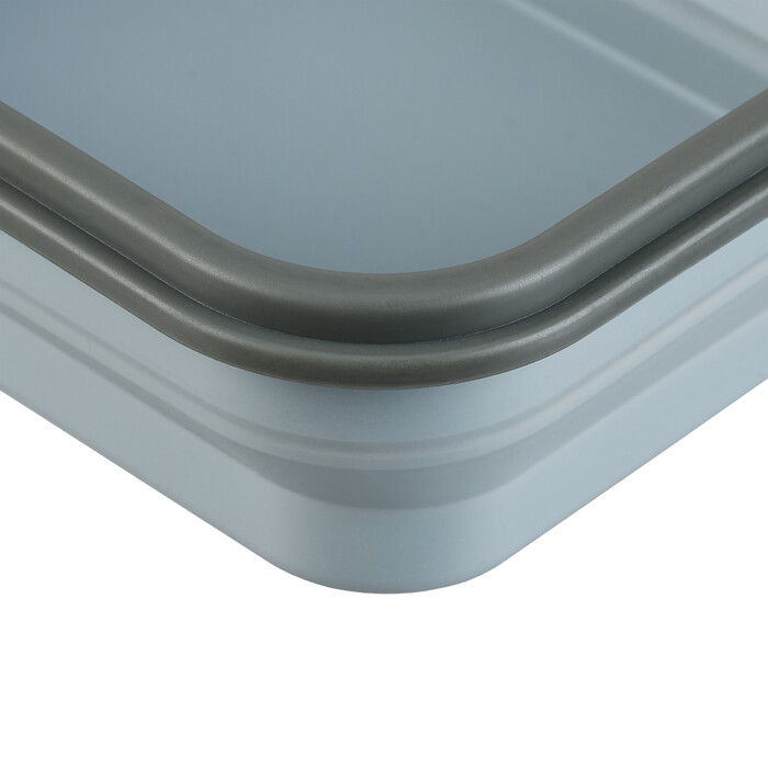 Relaxdays Foldable Lunchbox with 2 Compartments