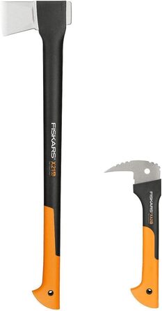 Точило для сокир та ножів Fiskars Xsharp, керамічний точильний елемент, чорний/помаранчевий, 1000601