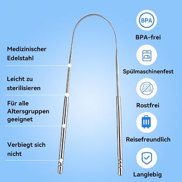 Електрична звукова зубна щітка JTF з очищувачем язика, 8 насадок, 5 режимів, Smart Memory, таймер 2 хв, IPX7, бездротова зарядка, для дорослих (блакитна) + очищувач язика