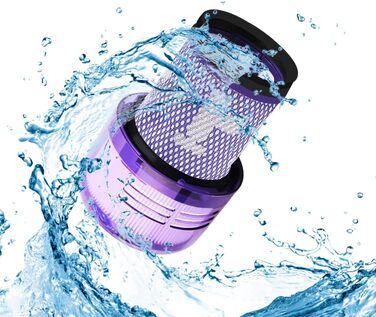 Набір фільтрів для пилососа Dyson V15 SV14 DV17 SV22 та V12 (4 шт.) — смінні HEPA-фільтри для акумуляторного пилососа