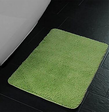 Brandsseller Green Bath Mat Set - 2 Piece Set: 50x80cm & 45x50cm