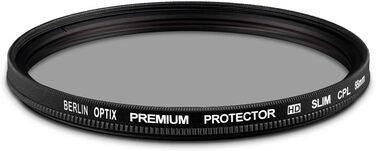 Berlin Optix CPL фільтр поляризаційний круговий 55mm - для високоякісних фотографій, без відблисків