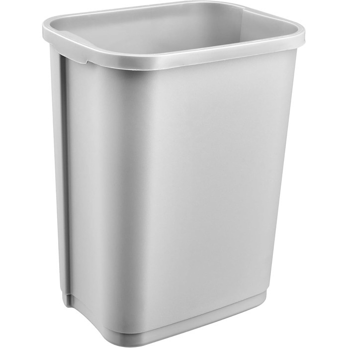 Відро для сміття Keeeper Rasmus з роликовим кришкою, світло-сіре (срібло), 2 x 10 л