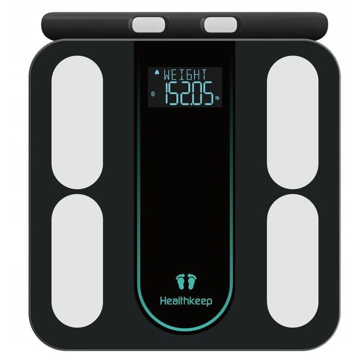 Розумні підлогові ваги Healthkeep для Android та iOS, до 180 кг (Вітринний образец/Некомплект)