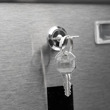 Поштовий ящик Grafner Design з газетницею, сталь, замок (2 ключі), 3 вікна, кутовий, монтажний комплект