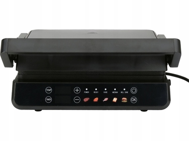 Складаний електричний гриль Lund 67440, чорний, 2000 Вт