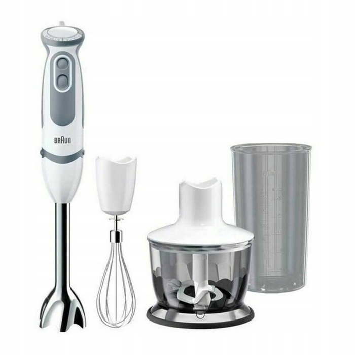 Погружний блендер Braun MQ 5235 WH, 1000 Вт, білий