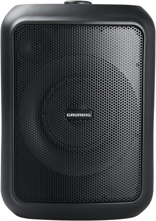 Портативна Bluetooth колонка Grundig GBT Black з басами, 20 Вт RMS, Powerbank, водонепроникна, до 20 метрів, 20 годин роботи, PartyHit 90 Вт