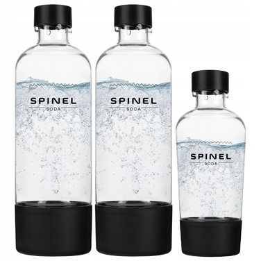 Сифон для газування води Spinel Soda з 3 пляшками BPA Free