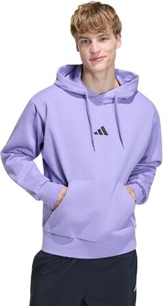 Чоловіче худі з капюшоном adidas Performance Feecozy (XXL, Magic Lilac/Black)