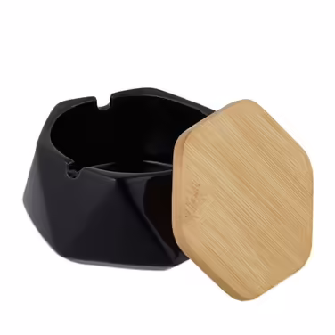 Relaxdays ashtray with lid