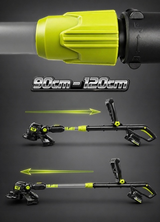 Акумуляторний тример для трави Toolme TM370 21V