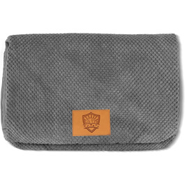 Сходинки для собак Zvonema: 3 сходинки, 60x40x40 см, сірий плюшевий чохол, водонепроникні, з антиковзким покриттям