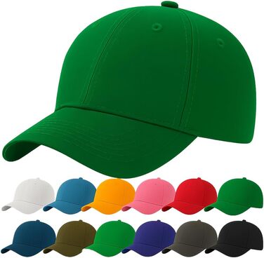 Кепка бейсболка 4sold, бавовна, унісекс, регульована, легка, дихаюча, для спорту, відпочинку, на відкритому повітрі, Sea Green