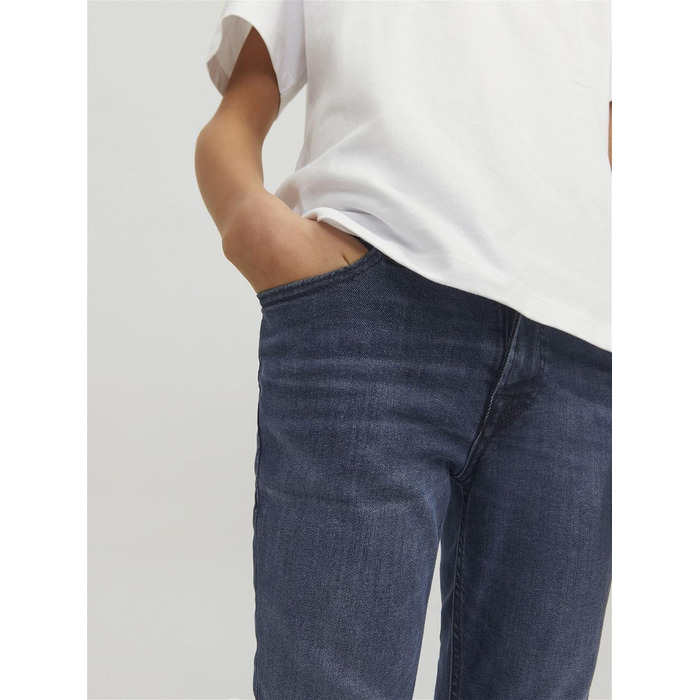 Джинси чоловічі JACK & JONES Slim Fit JJIGLENN CB 816 NOOS сині (Blue Denim) 32W/32L