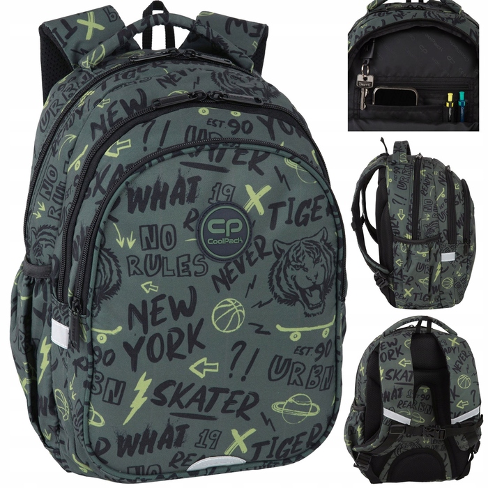 Шкільний рюкзак Jerry для 1-3 класів Tiger Coolpack F029931