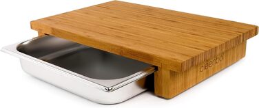 Cutting board with drip tray 