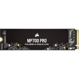 SSD Corsair MP700 PRO 1TB M.2 PCIe Gen5 x4 NVMe 2.0 - Швидкий накопичувач для ігор та професійної роботи