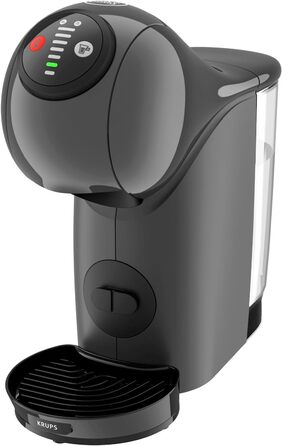 Кавомашина NESCAFÉ Dolce Gusto Genio S від KRUPS, 15 Bar, компактна, з автовимкненням, антрацит, KP243B