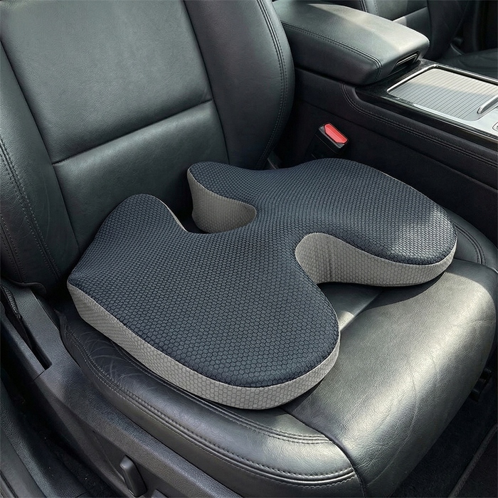 Подушка для сидіння з ефектом пам'яті (Memory Foam) для офісного крісла та авто