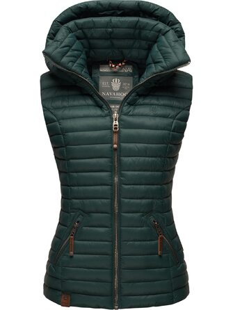 Жіноча перехідна куртка Navahoo Shadaa з капюшоном та стеганою жилеткою, XS-3X (XS, Океанічний зелений)
