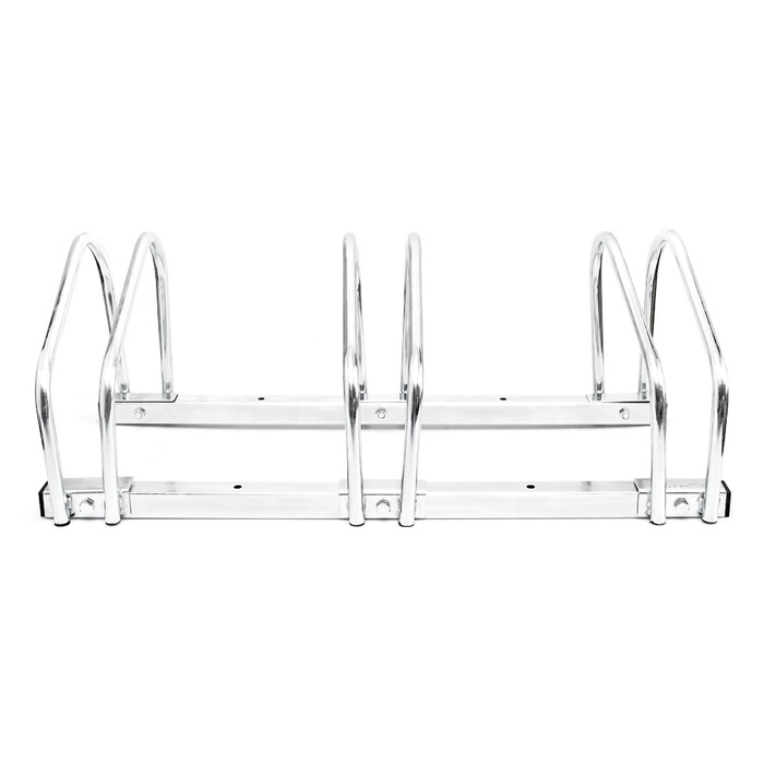 Relaxdays Bicycle Stand for 3 Bicycles, Steel