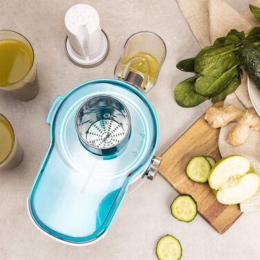 Блендер Cecotec 400W Juice&Fresh 400 Titan White з титановим покриттям, 2 швидкості