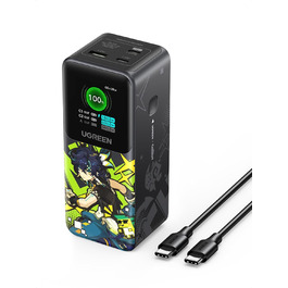 Powerbank UGREEN Nexode 20000mAh 130W з USB-C PD 3.0, цифровим дисплеєм, сумісний з iPhone, Galaxy, MacBook, Dell
