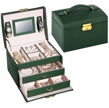 Скринька для прикрас у вигляді валізки з шухлядою