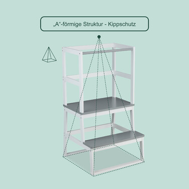 Relaxdays Learning Tower від 1 року