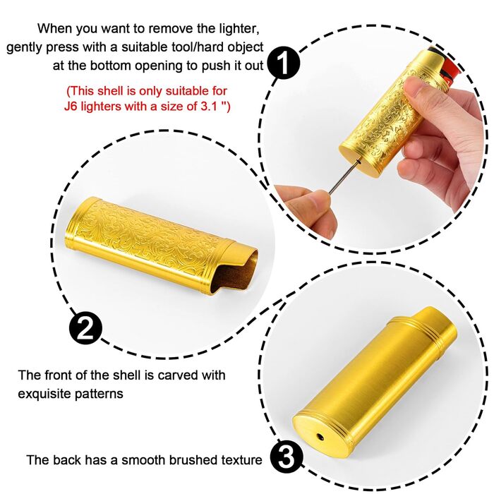 Вінтажне металеве етої для сигарет з запальничкою J6, вміщує 12 шт. сигарет (100 мм), органайзер для RFID-карт та грошей