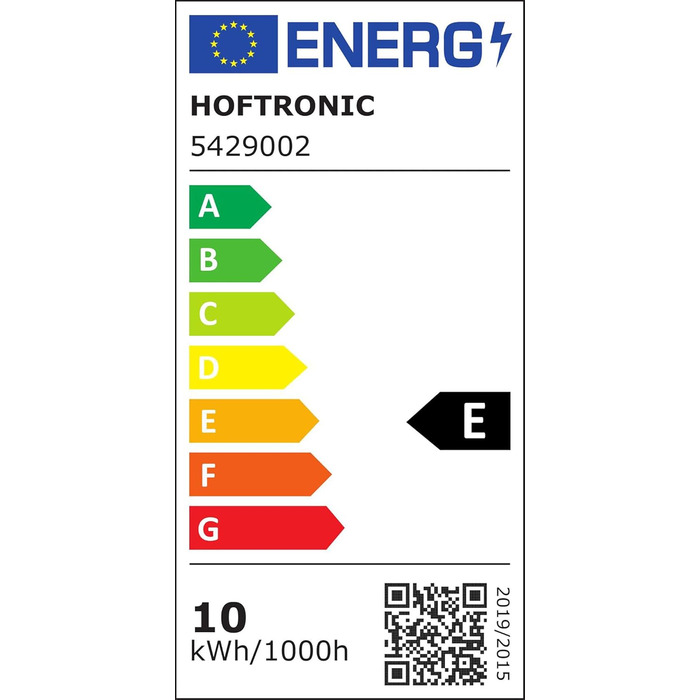 HOFTRONIC LED Damp-Proof Light 150cm Cold White 60W 10500lm Flicker-Free Linkable T8 Workshop Lamp IP65 Waterproof Pan Light Double for Garage Basement Office (110lm/W, 6000K)