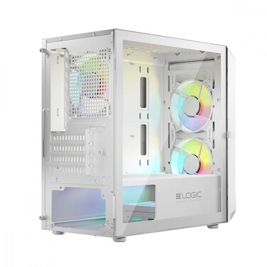 Корпус Mini-Tower Logic Concept AM-PORTOS-20, білий