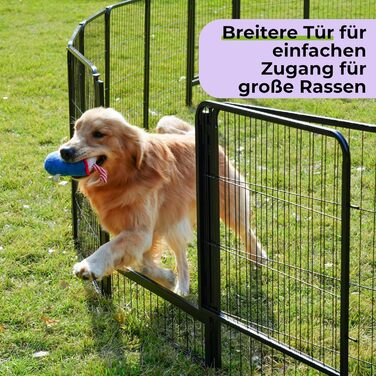 Клітка для цуценят SunsGrove 2 шт., 60 см, міцна, для дому, чорна, антикорозійна, без інструментів (12 шт., 56.5 x 60 см)