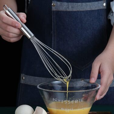 Набір міксерів Kyraton з нержавіючої сталі (3 шт.) 8', 10', 12' - для кухні, приготування їжі, збивання