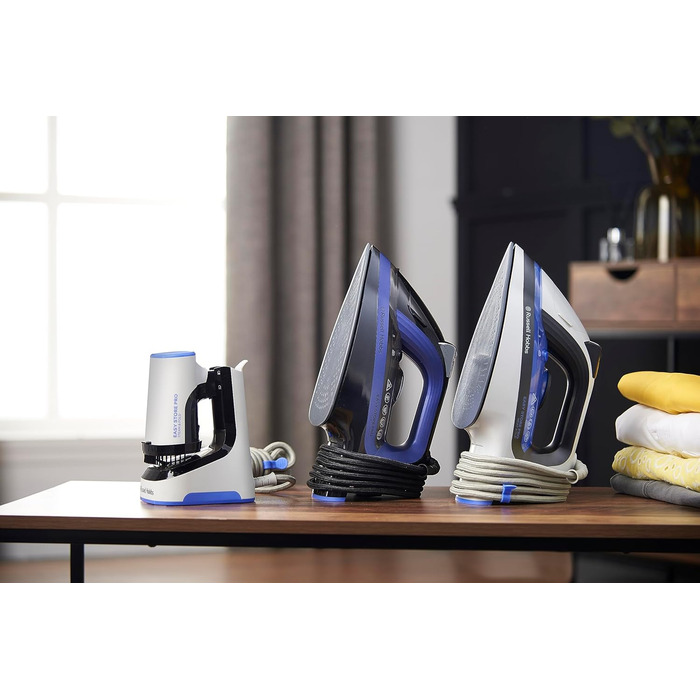 Праска Russell Hobbs One-Perfect-Temp з регулюванням температури, керамічна підошва, 2400 Вт, 200 г парового удару, самоочищення, антинакип, 26731-56