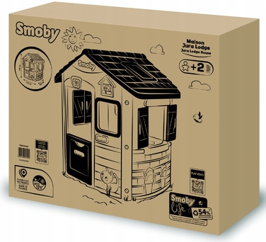 Дитячий садовий будиночок Smoby Life Neo Jura (великий) з кухнею та віконницями