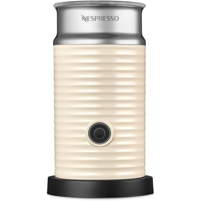 Nespresso Aeroccino 3: електричний спінювач молока, 120 мл пінки, 240 мл гарячого молока, білий