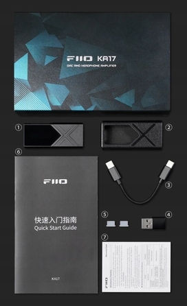 Портативний підсилювач для навушників FiiO KA17