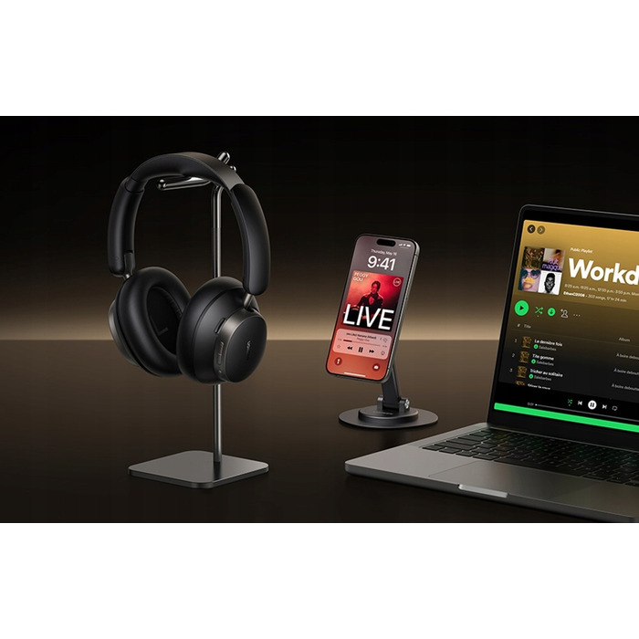 Бездротові навушники-повнорозмірні UGREEN HP206 Studio Pro з ANC, чорні